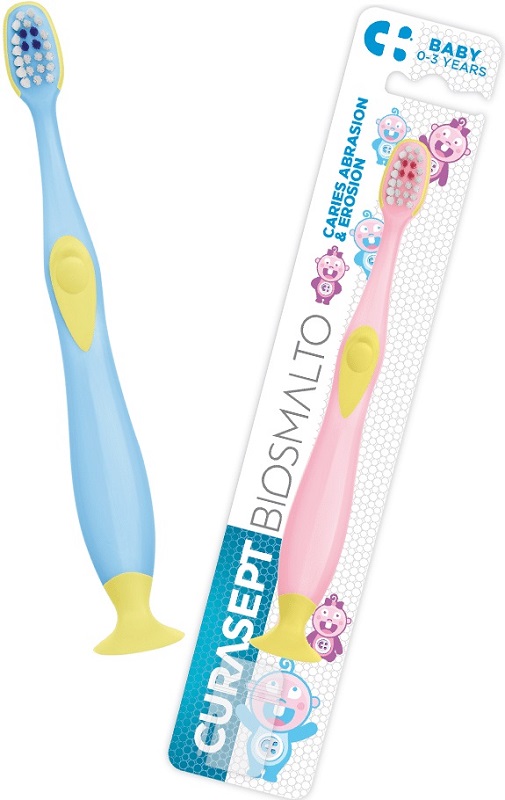 CURASEPT SPAZZOLINO BIOSMALTO BABY 0-3 ANNI - Farmapanda Srl