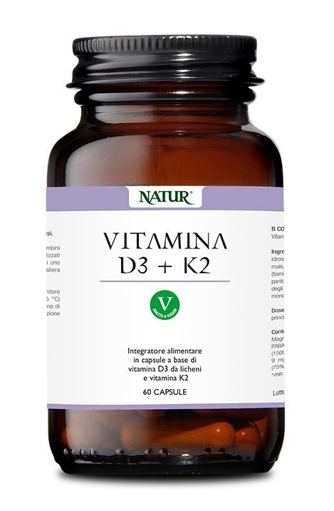 VITAMINA D3+K2 60 CAPSULE - Farmapanda Srl