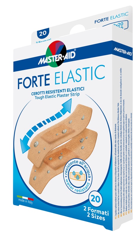 CEROTTO MASTER-AID ELASTIC 20 PEZZI 2 FORMATI - Farmapanda Srl