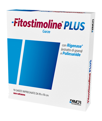 GARZA FITOSTIMOLINE PLUS 10 X 10 CM - Farmapanda Srl