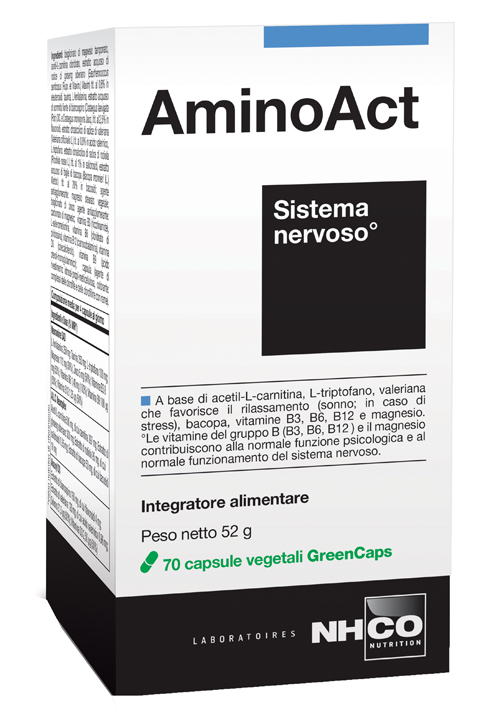 NHCO AMINOACT 70 CAPSULE - Farmapanda Srl