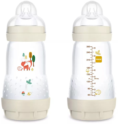 MAM BIBERON EASY START 260 ML 2+ TETTARELLA 2 NEUTRO 2 PEZZI - Farmapanda Srl