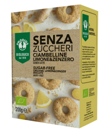 CIAMBELLINE LIMONE/ZENZERO SENZA ZUCCHERO 200 G - Farmapanda Srl
