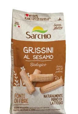 SARCHIO GRISSINI AL SESAMO 180 G - Farmapanda Srl