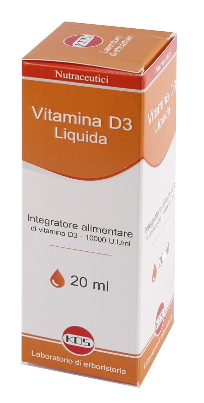 VITAMINA D LIQUIDA 20 ML 10000UI/ML - Farmapanda Srl