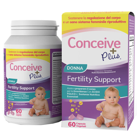 CONCEIVE PLUS SUPPORTO FERTILITA' FEMMINILE 60 CAPSULE - Farmapanda Srl
