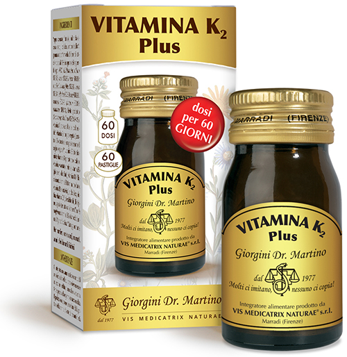 VITAMINA K2 PLUS 60 PASTIGLIE - Farmapanda Srl