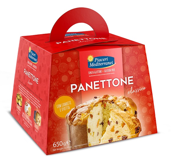 PIACERI MEDITERRANEI PANETTONE 650 G - Farmapanda Srl