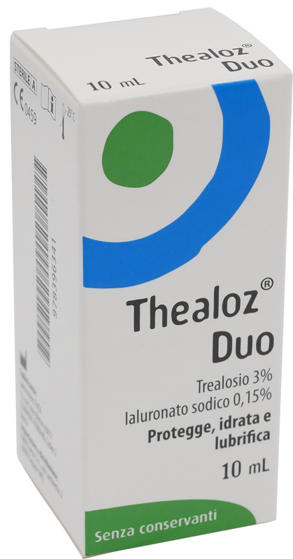SOLUZIONE OCULARE THEALOZ DUO 10 ML - Farmapanda Srl