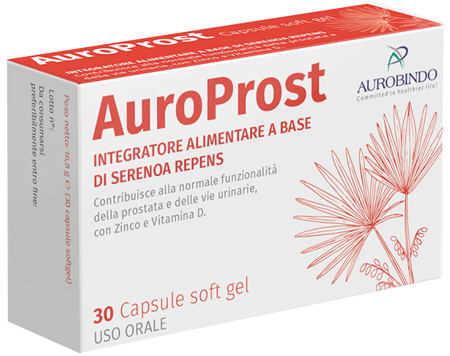 AUROPROST 30 CAPSULE - Farmapanda Srl
