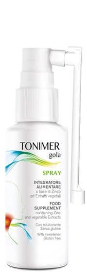 TONIMER GOLA SPRAY 15 ML - Farmapanda Srl