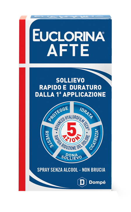 EUCLORINA AFTE SPRAY 15 ML - Farmapanda Srl