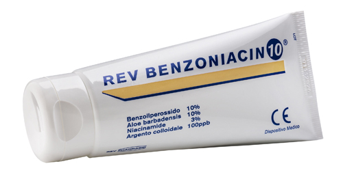 REV BENZONIACIN 10 CREMA 100  ML - Farmapanda Srl