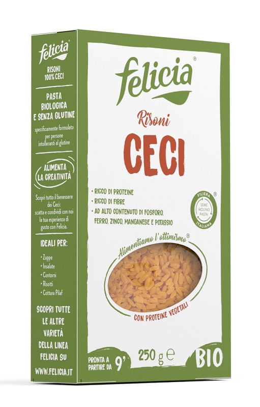 FELICIA BIO RISONI CECI 250 G - Farmapanda Srl