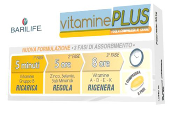 BARILIFE VITAMINE PLUS 30 COMPRESSE TRIFASE - Farmapanda Srl