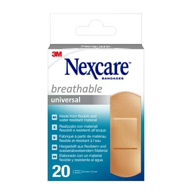 CEROTTO PREPARATO NEXCARE UNIVERSAL N0320NS-0 19X72MM 20 PEZZI - Farmapanda Srl
