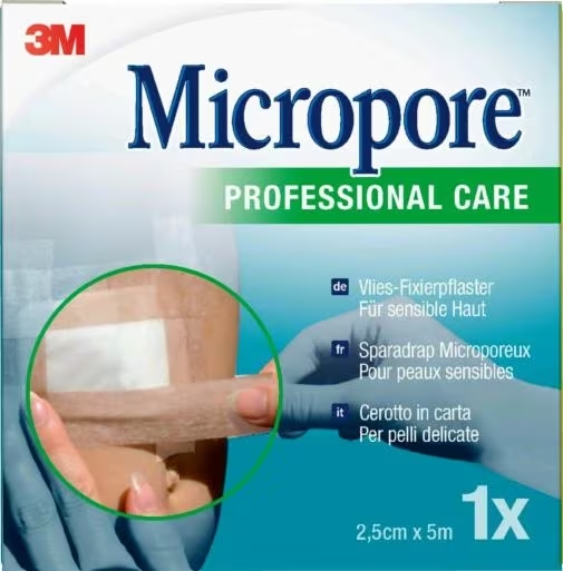 CEROTTO IN CARTA MICROPORE SURGICAL TAPE M5X25MM DISPENSER - Farmapanda Srl