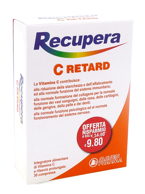 RECUPERA C RETARD 30 COMPRESSE - Farmapanda Srl