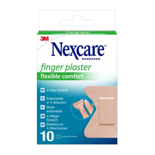 CEROTTO PREPARATO NEXCARE FINGER PLASTERS NFP001W 44,5X51 MM - Farmapanda Srl