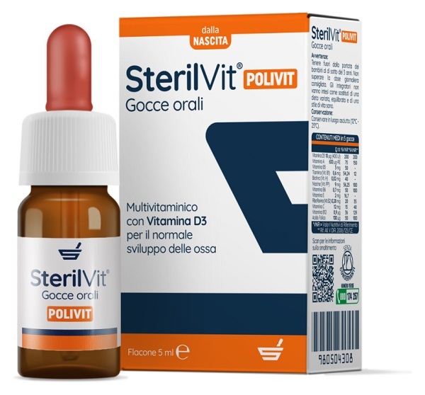STERILVIT POLIVIT GOCCE 5 ML - Farmapanda Srl