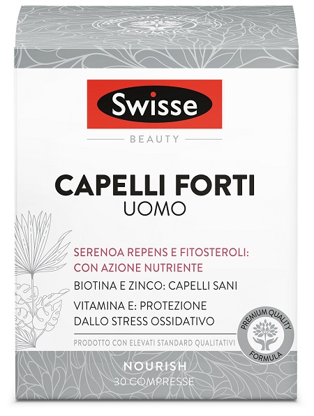 SWISSE CAPELLI FORTI UOMO 30 COMPRESSE - Farmapanda Srl