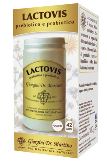 LACTOVIS PREBIOTICO PROBIOTICO 100 G - Farmapanda Srl