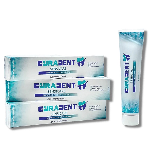 CURADENT DENTIFRICIO SENSICARE DENTI SENSIBILE 75 ML - Farmapanda Srl