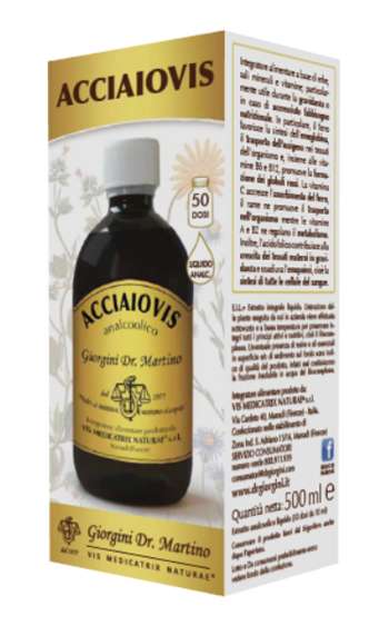 ACCIAIOVIS LIQUIDO ANALCOOLICO 500 ML - Farmapanda Srl