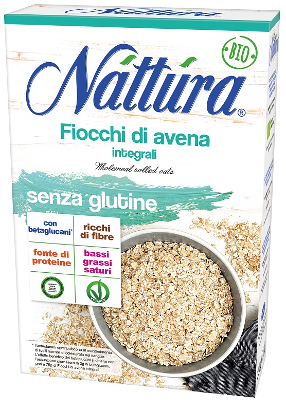 NATTURA FIOCCHI DI AVENA INTEGRALI BIO 350 G - Farmapanda Srl