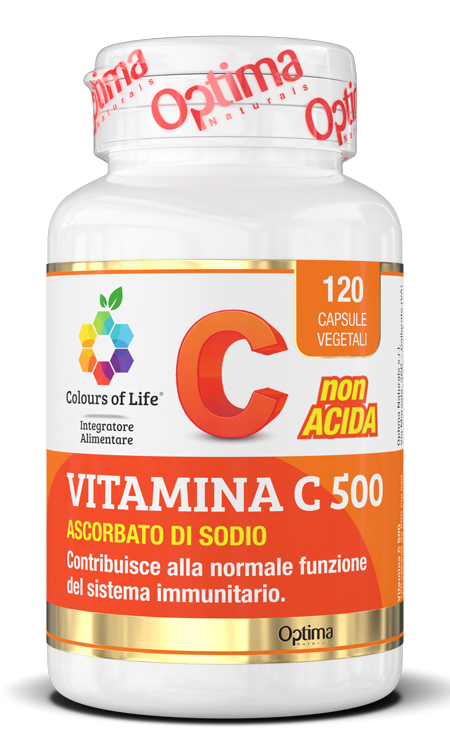 COLOURS OF LIFE VITAMINA C 500 120 CAPSULE VEGETALI 900 MG - Farmapanda Srl