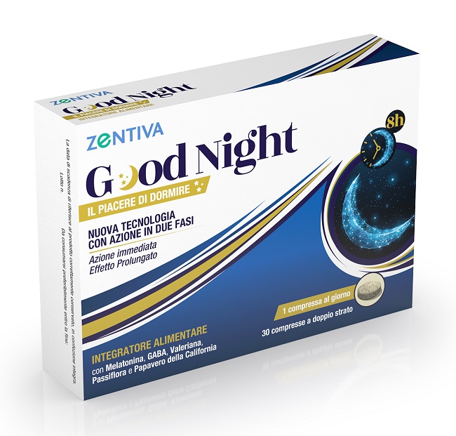 ZENTIVA GOOD NIGHT 30 COMPRESSE - Farmapanda Srl