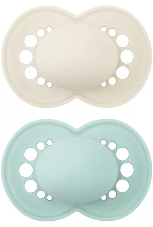 MAM ORIGINAL 6+ SILICONE NEUTRO 2 PEZZI - Farmapanda Srl