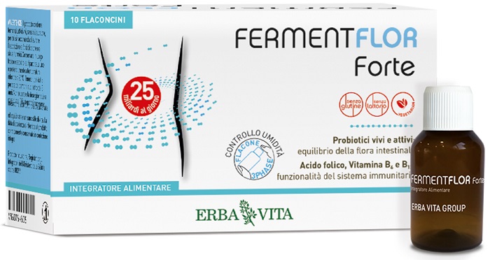 FERMENTFLOR FORTE 10 FLACONCINI - Farmapanda Srl