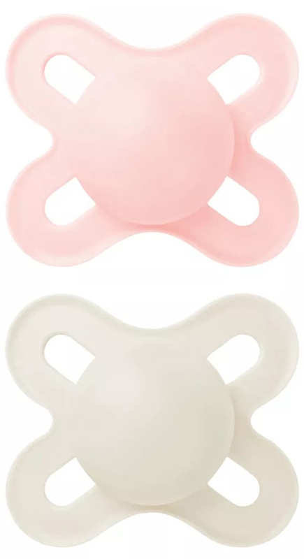 MAM SUCCHIETTO ORIGINAL START 0-2 MESI SILICONE FEMMINA 2 PEZZI - Farmapanda Srl