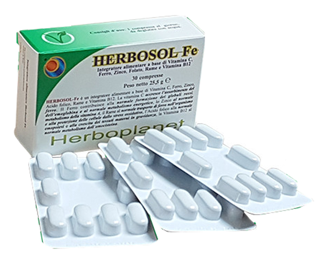 HERBOSOL FE 30 COMPRESSE - Farmapanda Srl