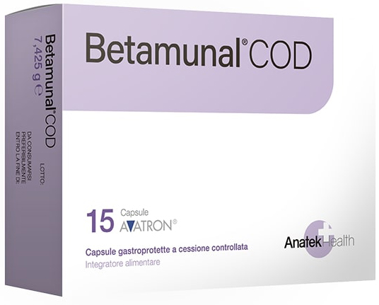 BETAMUNAL COD 15 CAPSULE - Farmapanda Srl