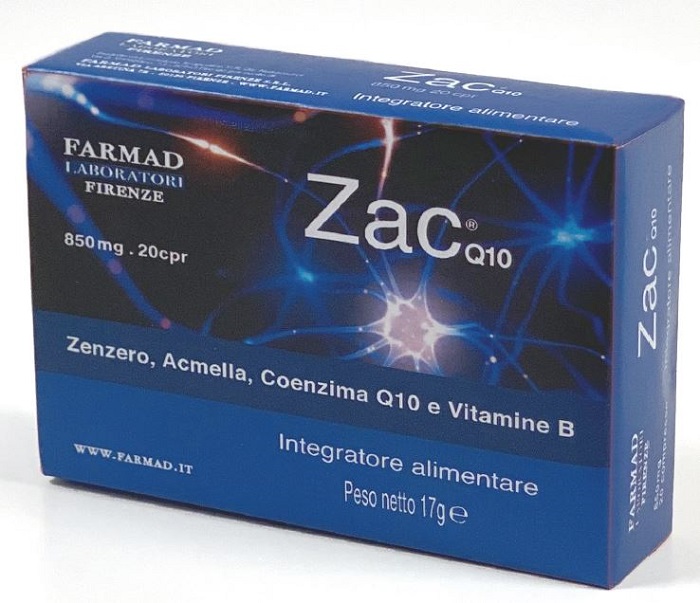 ZAC Q10 20 COMPRESSE - Farmapanda Srl