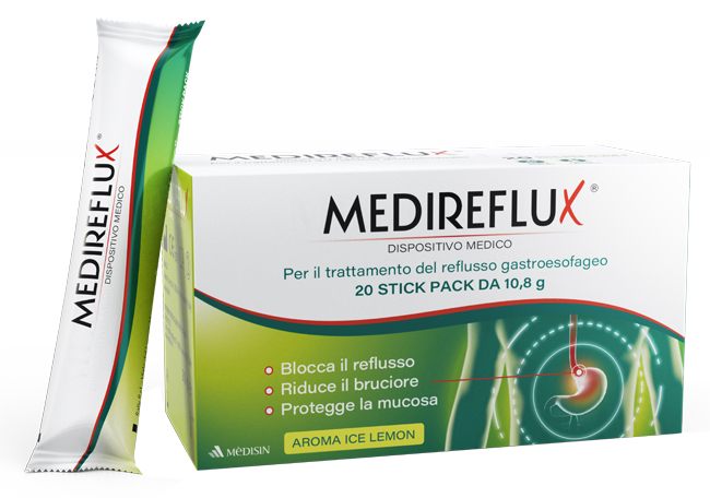 MEDIREFLUX 20 STICK DM - Farmapanda Srl