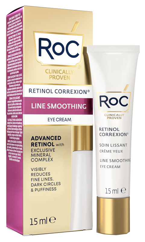 ROC RETINOL CORREXION LINE SMOOTHING CREMA OCCHI 15 ML - Farmapanda Srl