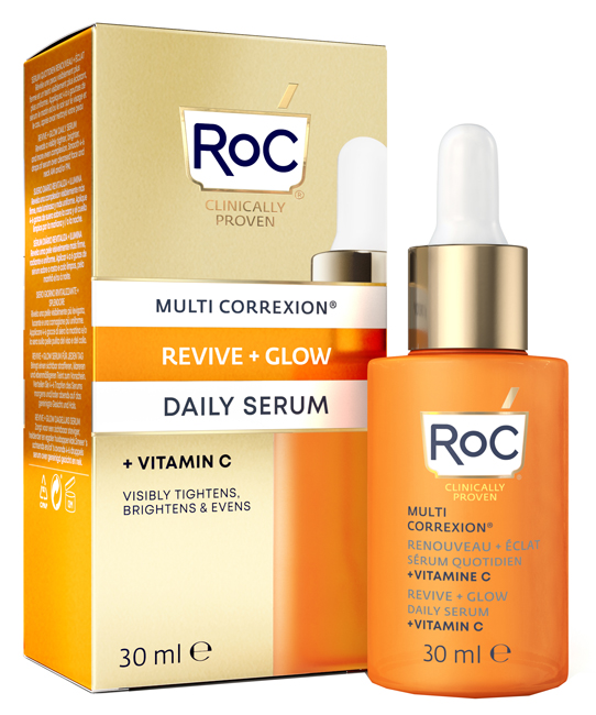 ROC MULTI CORREXION REVIVE + GLOW SIERO VISO 30 ML - Farmapanda Srl