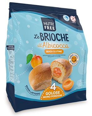 NUTRIFREE LE BRIOCHE ALBICOCCA 200 G - Farmapanda Srl