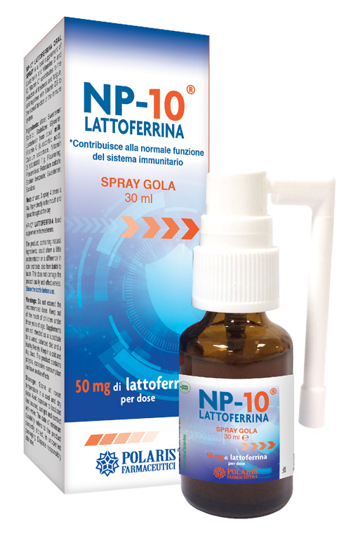 NP-10 LATTOFERRINA SPRAY GOLA 30 ML - Farmapanda Srl