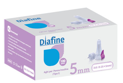AGO PUNGIDITO PER INSULINA DIAFINE 31GX5MM 100 PEZZI - Farmapanda Srl