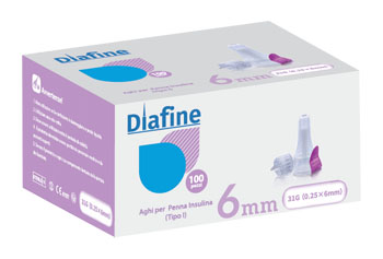 AGO PUNGIDITO PER INSULINA DIAFINE 31GX6MM 100 PEZZI - Farmapanda Srl