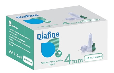 AGO PUNGIDITO PER INSULINA DIAFINE 32GX4MM 100 PEZZI - Farmapanda Srl