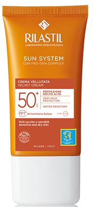 RILASTIL SUN SYSTEM PHOTO PROTECTION TERAPY SPF 50+ CREMA VELLUTANTE 50 ML - Farmapanda Srl