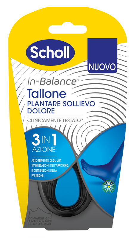 SCHOLL PLANTARE TALLONE L 2 PEZZI - Farmapanda Srl