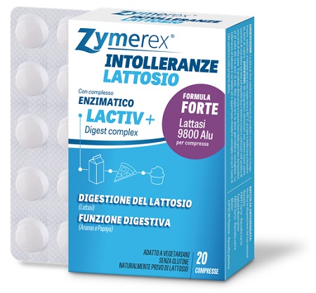 ZYMEREX INTOLLERANZE LATTOSIO 20 COMPRESSE RIVESTITE - Farmapanda Srl