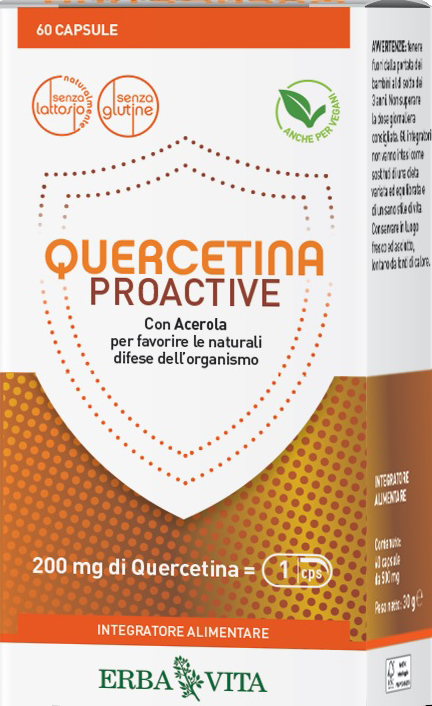 QUERCETINA PROACTIVE 60 CAPSULE - Farmapanda Srl