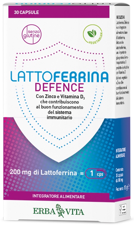 LATTOFERRINA DEFENCE 30 CAPSULE - Farmapanda Srl